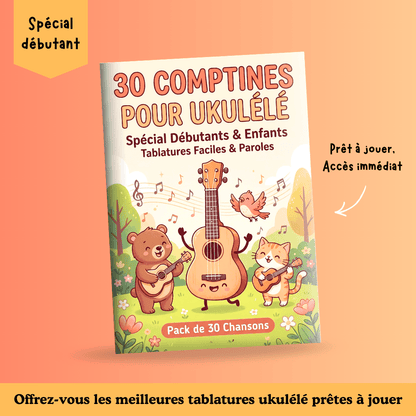 30 comptines au Ukulélé