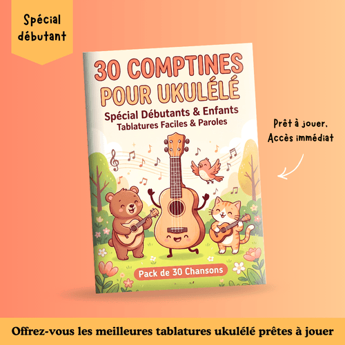 30 comptines au Ukulélé